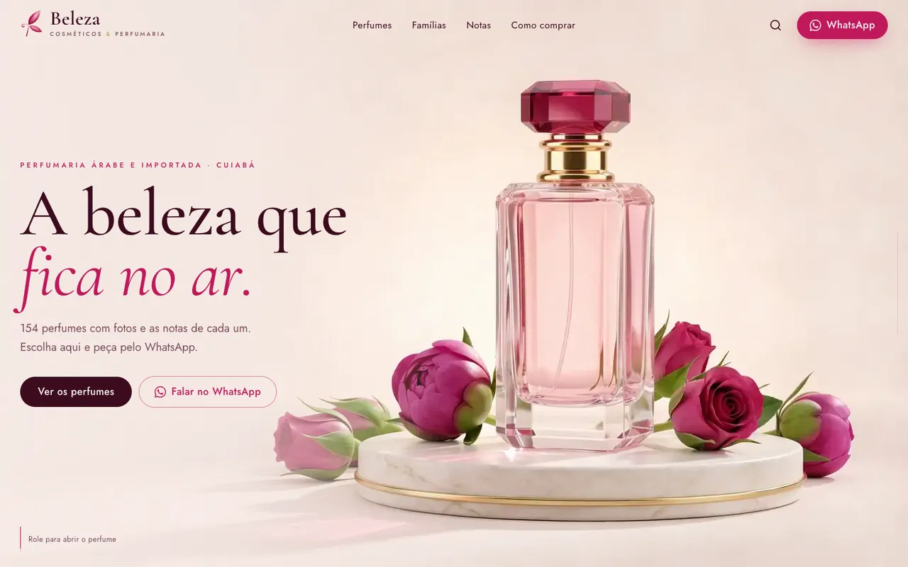 Beleza Perfumaria: Desktop
