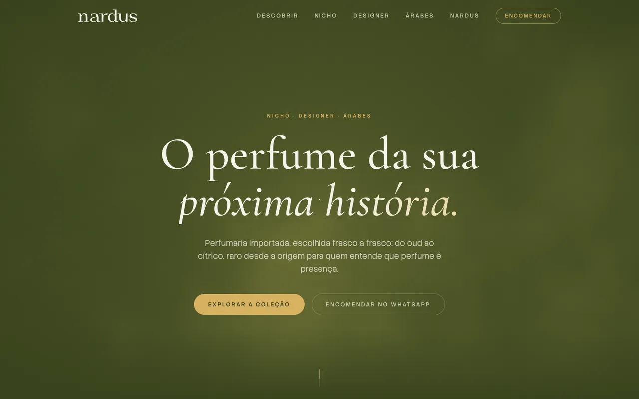 Nardus Perfumaria: Desktop